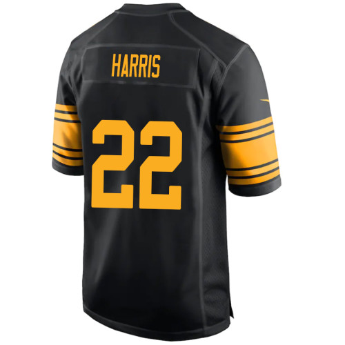 P.Steelers #22 Najee Harris Black Vapor Elite Jersey Stitched American Football Jerseys