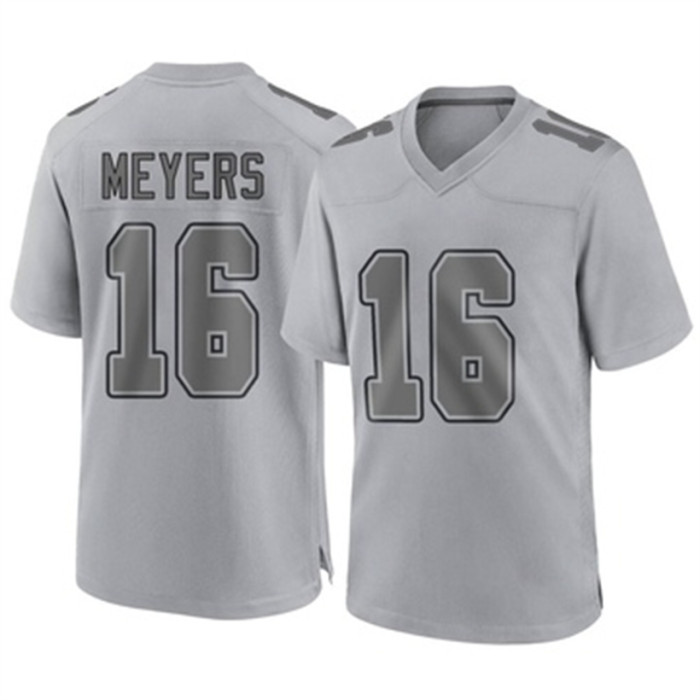 LV.Raiders  #16 Jakobi Meyers 2019 Gray Gridiron Gray Vapor Untouchable Limited Jersey Stitched American Football Jerseys