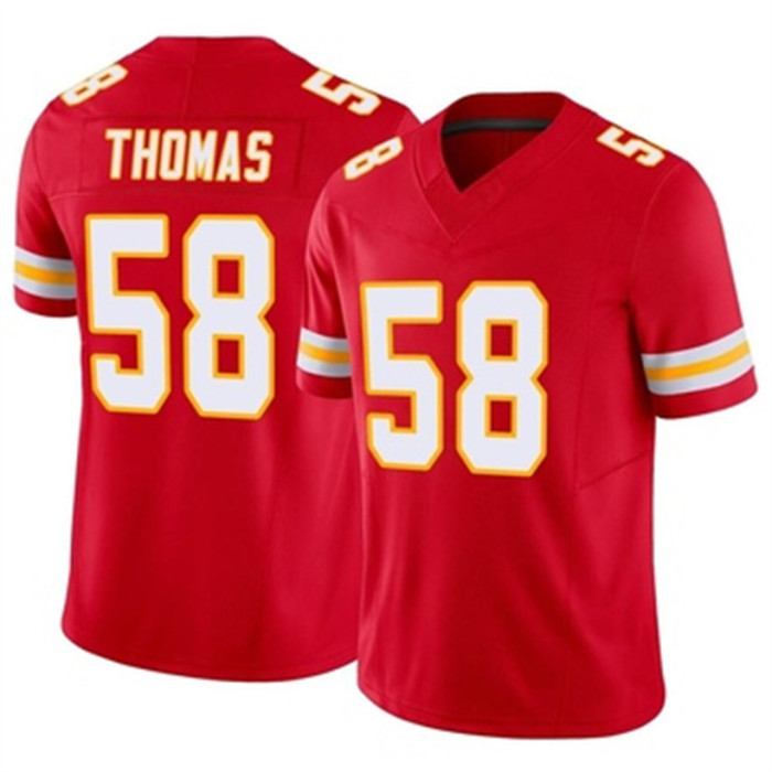 KC.Chiefs #58 Derrick Thomas Red Color Rush Legend Limited Jersey Stitched American Football Jerseys