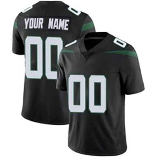 Custom NY.Jets Alternate Black Vapor Untouchable Football Limited Jersey American Stitched Jersey Football Jerseys