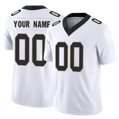 Custom NO.Saints White Elite Jersey American Stitched Jersey Football Jerseys