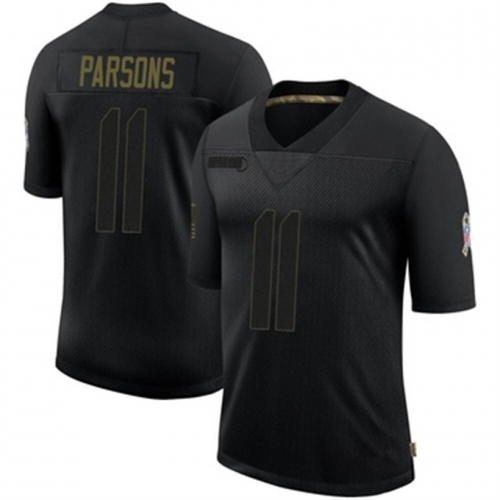 D.Cowboys #11 Micah Parsons Black Limited 2020 Salute To Service Jerseys Stitched Amarican Football Jerseys