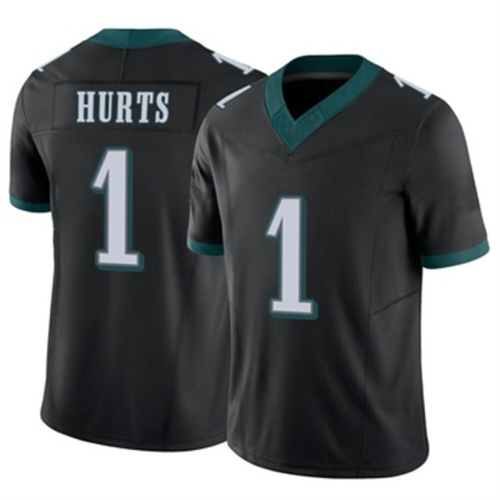 P.Eagles Jalen Hurts Black Limited Vapor FUSE Jersey Cheap Sports Stitched American Football Jerseys