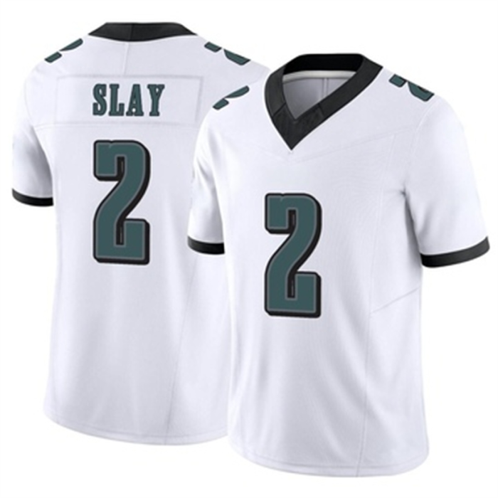 P.Eagles #2 Darius Slay White Limited Vapor FUSE Jersey Stitched American Football Jerseys