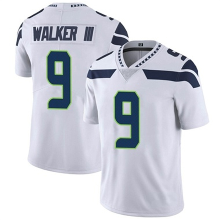 S.Seahawks #9 Kenneth Walker III Vapor Untouchable Jersey White Limited Stitched American Football Jerseys