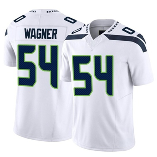 S.Seahawks #54 Bobby Wagner Vapor FUSE Jersey White Limited Stitched American Football Jerseys