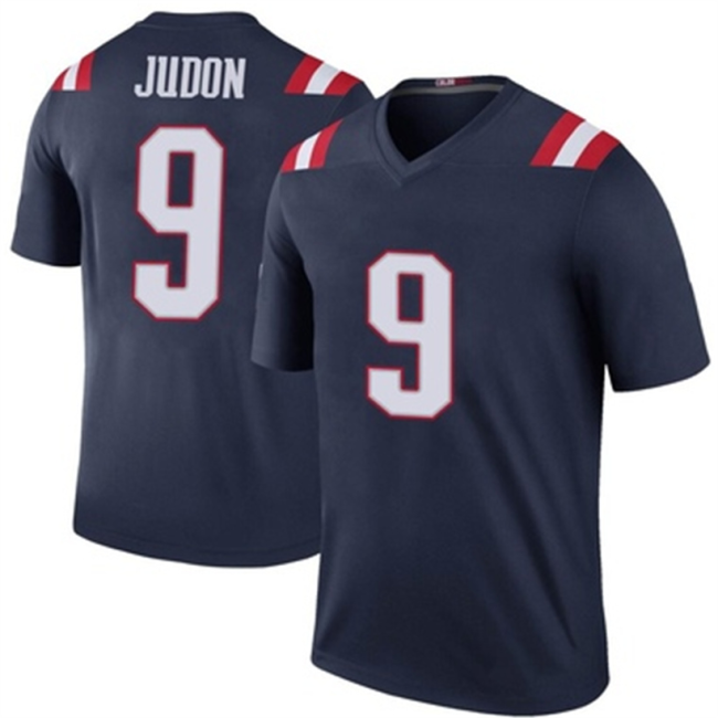 NE.Patriots #9 Matthew Judon Color Rush Jersey Navy Stitched American Football Jerseys