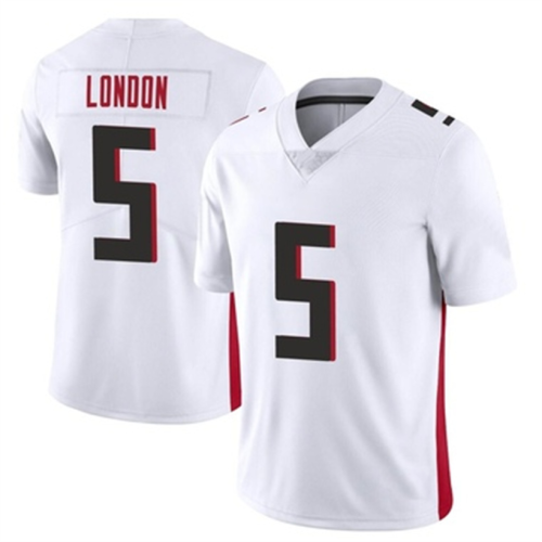 A.Falcons #5 Drake London Vapor Untouchable Jersey White Limited Stitched American Football Jerseys