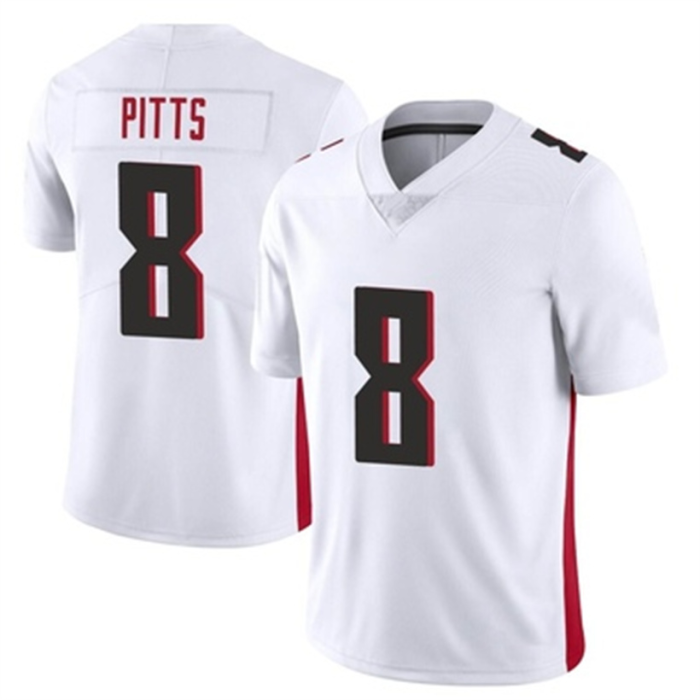 A.Falcons #8 Kyle Pitts Vapor Untouchable Jersey White Limited Stitched American Football Jerseys