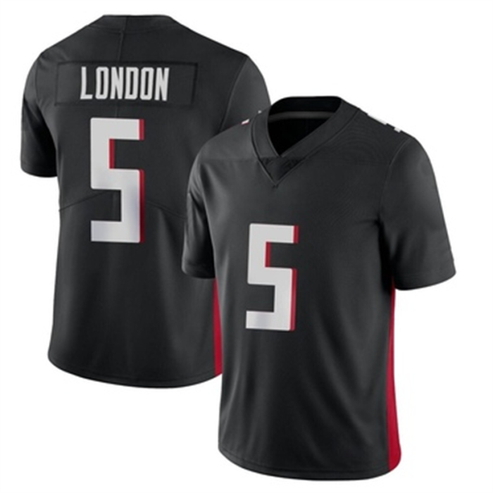 A.Falcons #5 Drake London Vapor Untouchable Jersey Black Limited Stitched American Football Jerseys