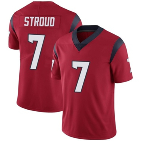 H.Texans #7 CJ Stroud Red Team Color Vapor Untouchable Jersey Limited Stitched American Football Jerseys Wholesale