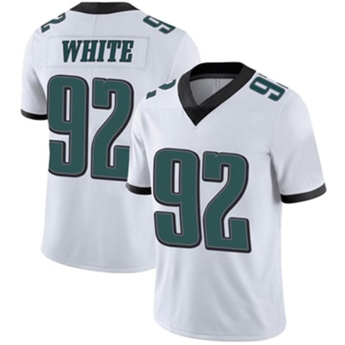 P.Eagles #92 Reggie White White Limited Vapor Untouchable Jersey Stitched American Football Jerseys Wholesale