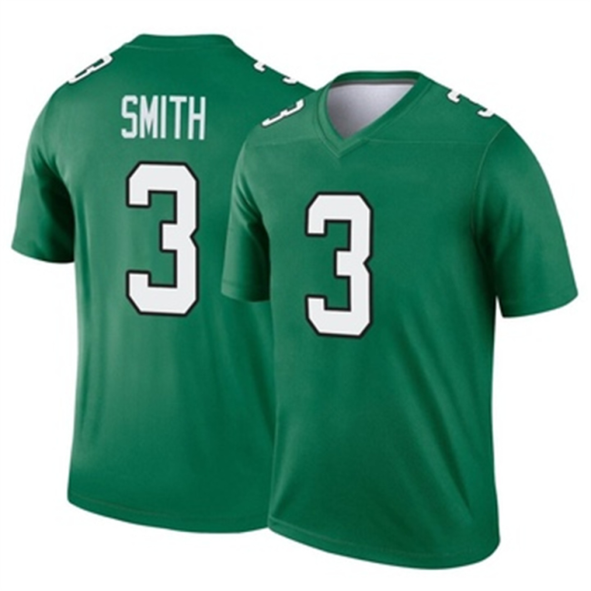 P.Eagles #3 Nolan Smith Green Legend Kelly Alternate Jersey Stitched American Football Jerseys Wholesale