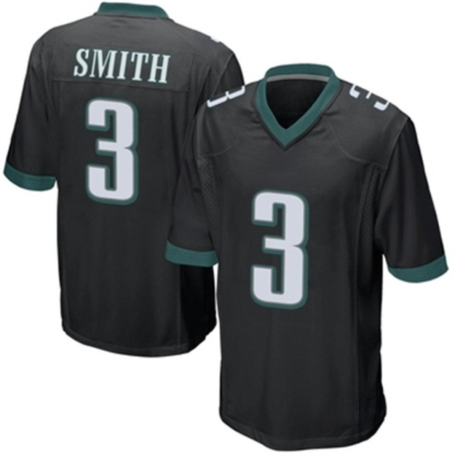 P.Eagles #3 Nolan Smith Black Game Alternate Jersey Stitched American Football Jerseys Wholesale