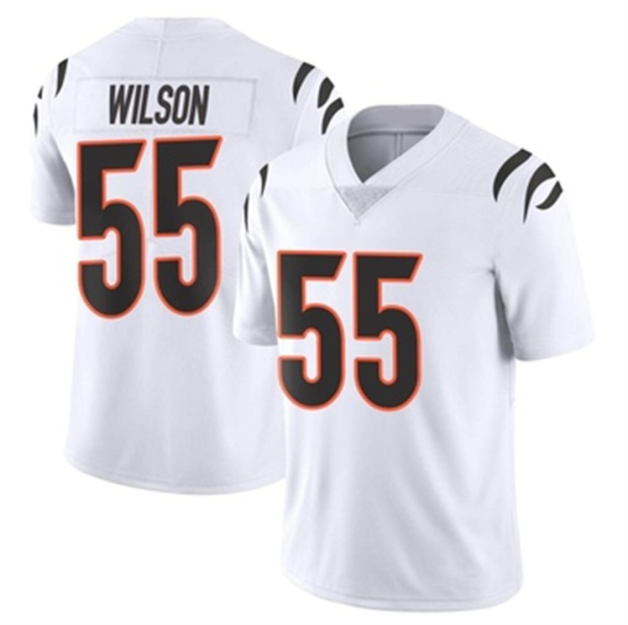 C.Bengals #55 Logan Wilson White Vapor Untouchable Jersey Limited Stitched American Football Jerseys Wholesale