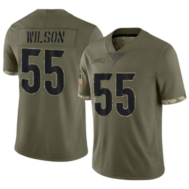 C.Bengals #55 Logan Wilson Olive 2022 Salute To Service Jersey Limited Stitched American Football Jerseys Wholesale