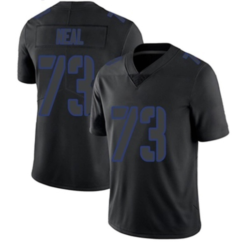 NY.Giants #73 Evan Neal Jersey Black Impact Limited Stitched American Football Jerseys Wholesale