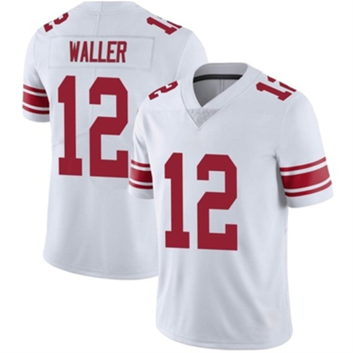 NY.Giants #12 Darren Waller Vapor Untouchable Jersey White Limited Stitched American Football Jerseys Wholesale