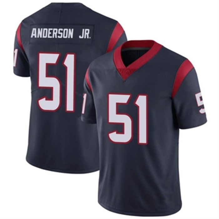 H.Texans #51 Will Anderson Jr Navy Blue Team Color Vapor Untouchable Jersey Limited Stitched American Football Jerseys Wholesale