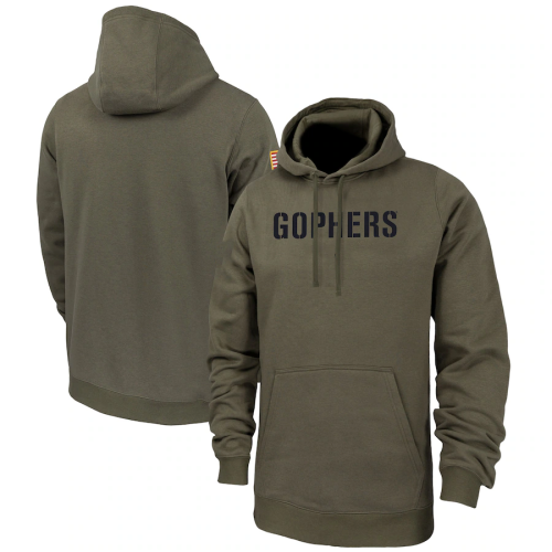 Gophers 2024 Salute To Service Club Pullover Hoodie Cheap sale Birthday and Christmas gifts Stitched American Football Jerseys