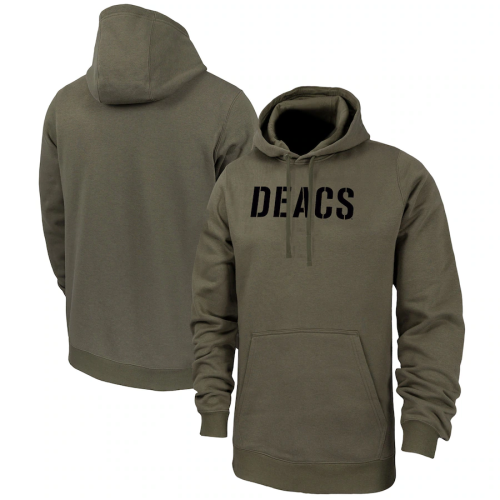 Deacs 2024 Salute To Service Club Pullover Hoodie Cheap sale Birthday and Christmas gifts Stitched American Football Jerseys