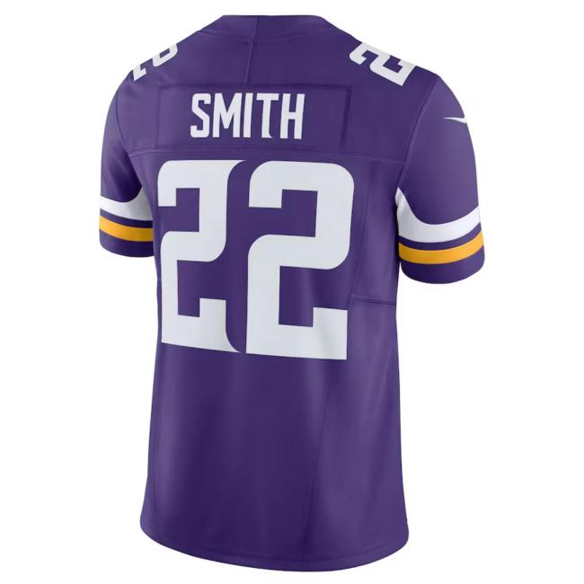 MN.Vikings #22 Harrison Smith Purple Vapor F.U.S.E Limited Jersey