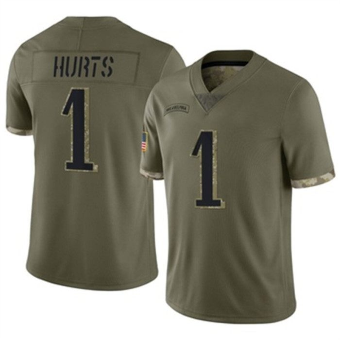 P.Eagles #1 Jalen Hurts Green Vapor F.U.S.E. Limited Jersey All Style Colors Stitched American Football Jerseys