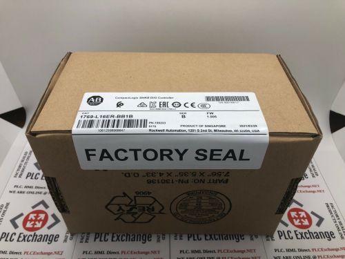 21-22 New 1769-L16ER-BB1B Allen-Bradley CompactLogix 384KB DI/O Controller 1PCS