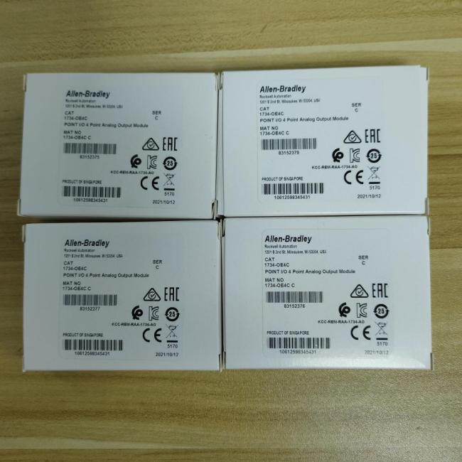 1PCS 1734-OE4C SerC Point I/O 4-Point Output Module New Sealed AB 1734OE4C