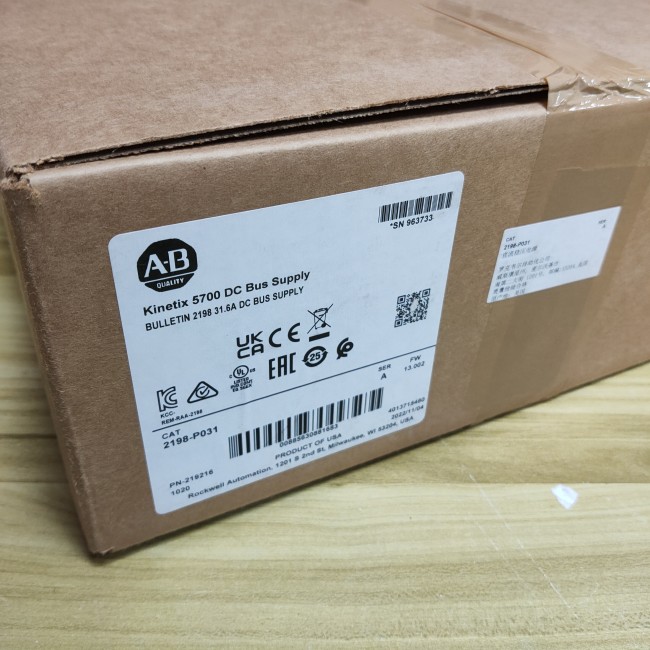 NEW 2198-P031 SER A Kinetix 5700 DC Bus Supply BULLETIN 2198 31.6A DC BUS SUPPLY