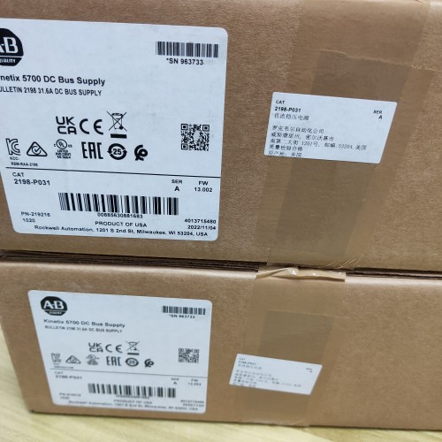 NEW 2198-P031 SER A Kinetix 5700 DC Bus Supply BULLETIN 2198 31.6A DC BUS SUPPLY