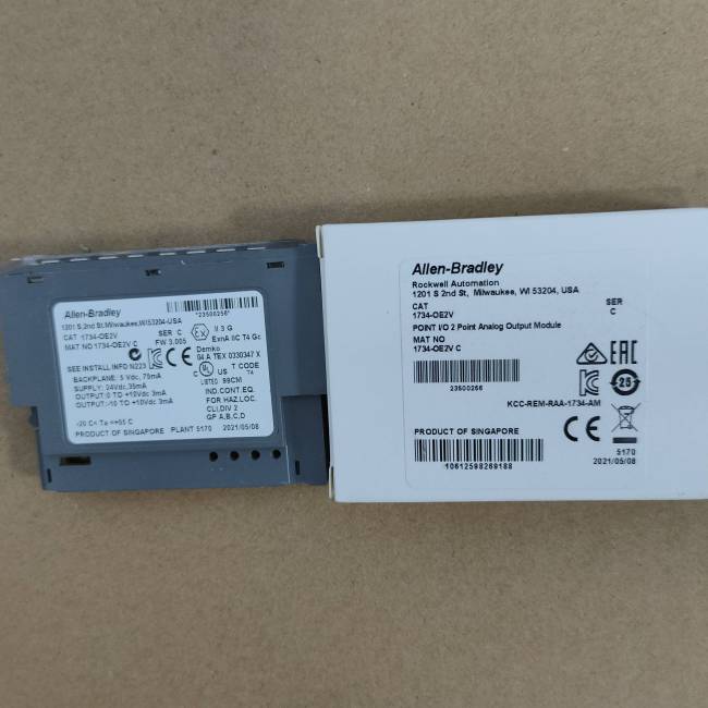 Allen-Bradley 1734-OE2V POINT I/O 2 Point Analog Output Module Factory Sealed