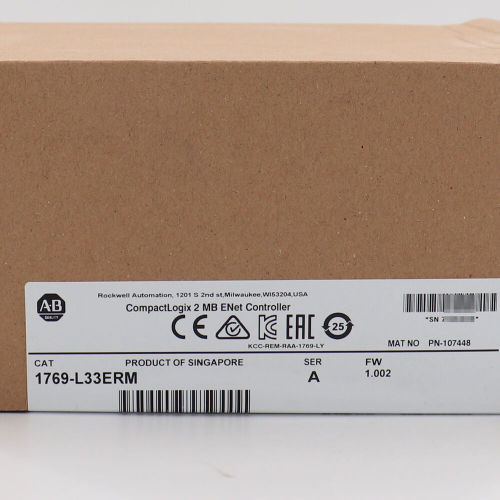 NEW AB 1769-L33ERM CompactLogix 2 MB Motion Controller Factory Sealed