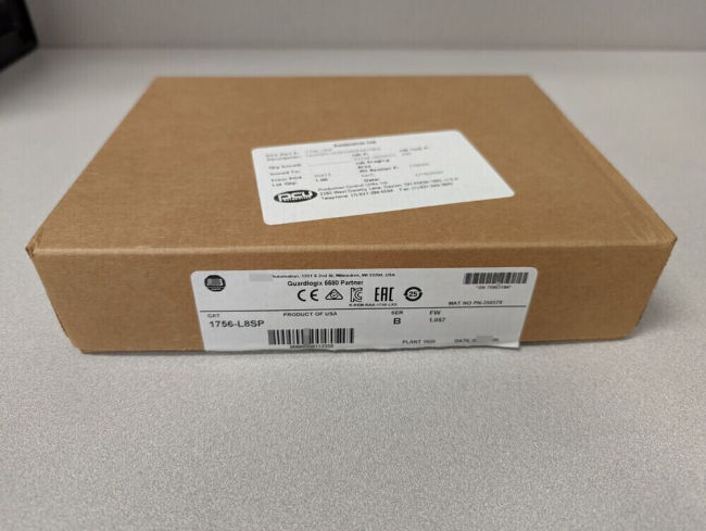 1PC  AB 1756-L8SP GuardLogix 5580 Partner Module New Surplus Free Shipping