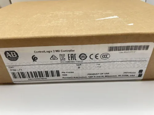 New Sealed AB 1756-L71 /B CompactLogix 2MB Controller 1756-L71