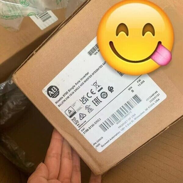 Allen Bradley 2198-S130-ERS3 SER B Kinetix 5700 FW 13.005 New Factory Sealed