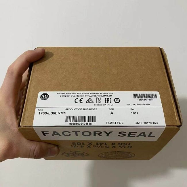 New Factory Sealed AB 1769-L36ERMS SER A CompactLogix 3MB Motion Controller