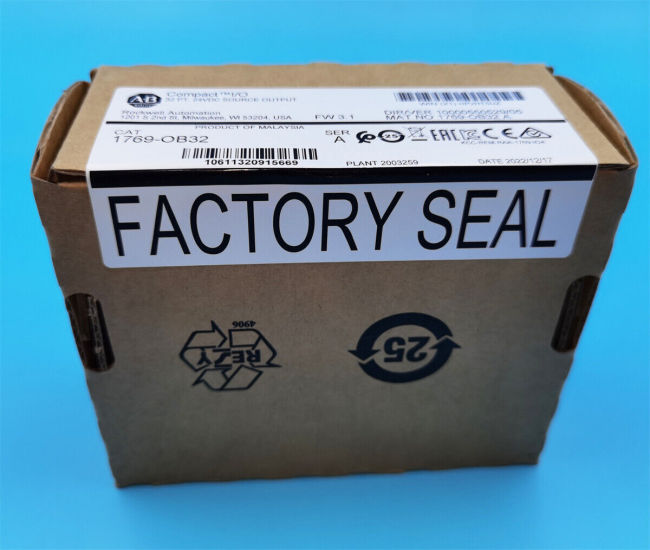 2 pcs Factory Sealed AB 1769-OB32 CompactLogix 32 Pt 24VDC D/O Module US