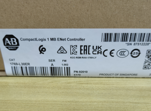 FACTORY SEALED 1769-L30ER Allen-Bradley CompactLogix 1MB ENet Controller TX US