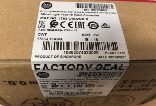 2 PCS 1763-L16AWA ALLEN BRADLEY 1763-L16AWA BRAND NEW