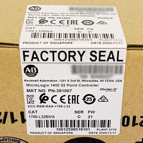 2Pcs Allen Bradley 1766-L32BWA. for VIP customer 
