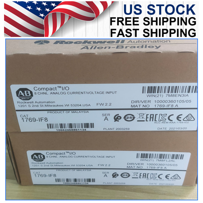 1 pc 1769-PA4  3pc 1769-IQ32  2 pc 1769-OB32 2pc 1769-IF16C 2pc 1769-IF8  1pc 1769-OF4 1pc 1769-L33ER 1pc 2711P-T10C22D9P