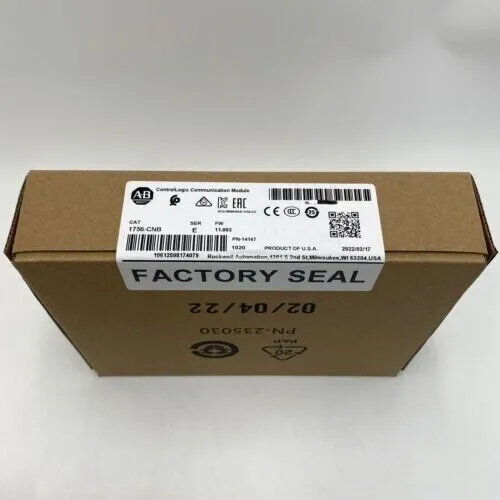 1 PC allen bradley 1794-IT8  1 PC allen bradley 1756-CNB