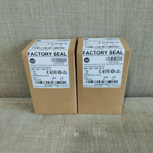 1 PC allen bradley 1794-IT8  1 PC allen bradley 1756-CNB