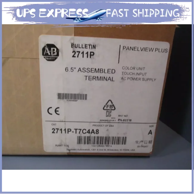 1 pc allen bradley  2711P-T7C4A8 1 PC2711P-T12C6D2  1 PC 22F11RD5P0AA0NNNNN for VIP customer