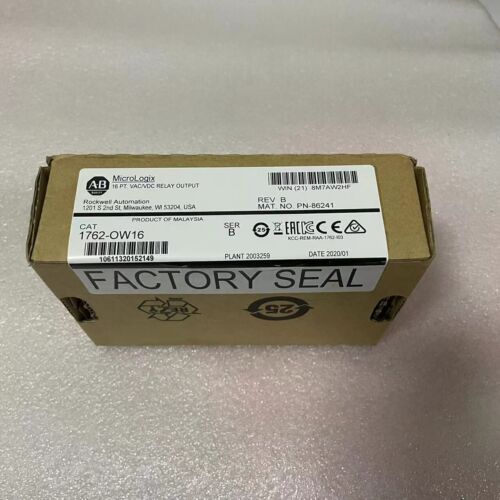 2 pcs 1766-l32awa 2 pcs 1762-if4  6 pcs 1762-ia8  2 pcs 1762-ow16 