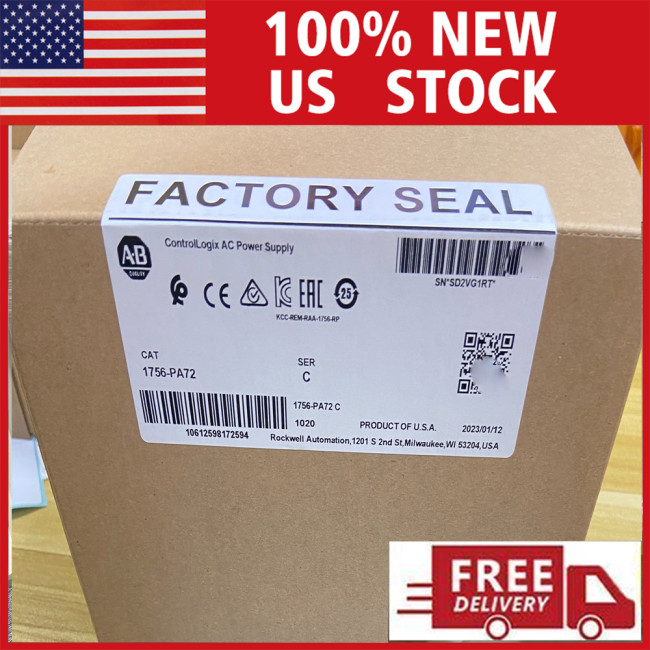1 PC ALLEN BRADLEY 1756-PA72