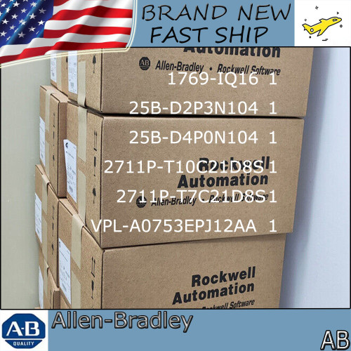 1769-IQ16	1 25B-D2P3N104	1 25B-D4P0N104	1 2711P-T10C21D8S	1 2711P-T7C21D8S	1 VPL-A0753EPJ12AA	1