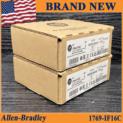 2PCS AB 1769-IF16C CompactLogix 16 Pt A/I Current Module 1769IF16C