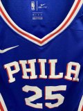 NBA 76ers Simmons No.25 1:1 Quality